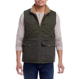 Weatherproof Heritage Brand Men’s Sherpa-Lined Workwear Vest | Size XXL
